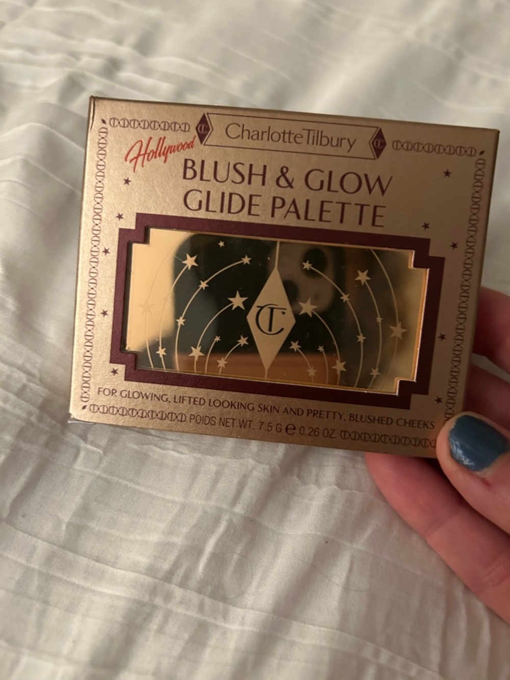 Charlotte Tilbury Blush & Glow Glide Palette - Gold Packaging